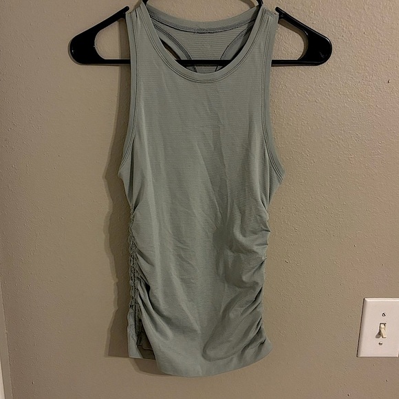 lululemon athletica Tops - Lululemon Tank Top Women’s Small Gray Green